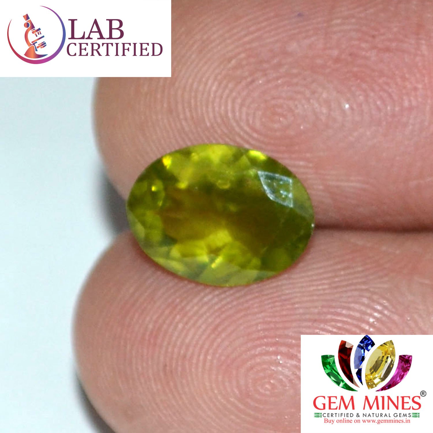 NPD246 3 Peridot 2.56 Ct.