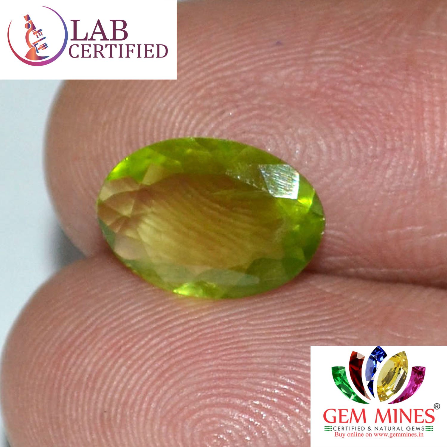 NPD248 3 Peridot 2.21 Ct.
