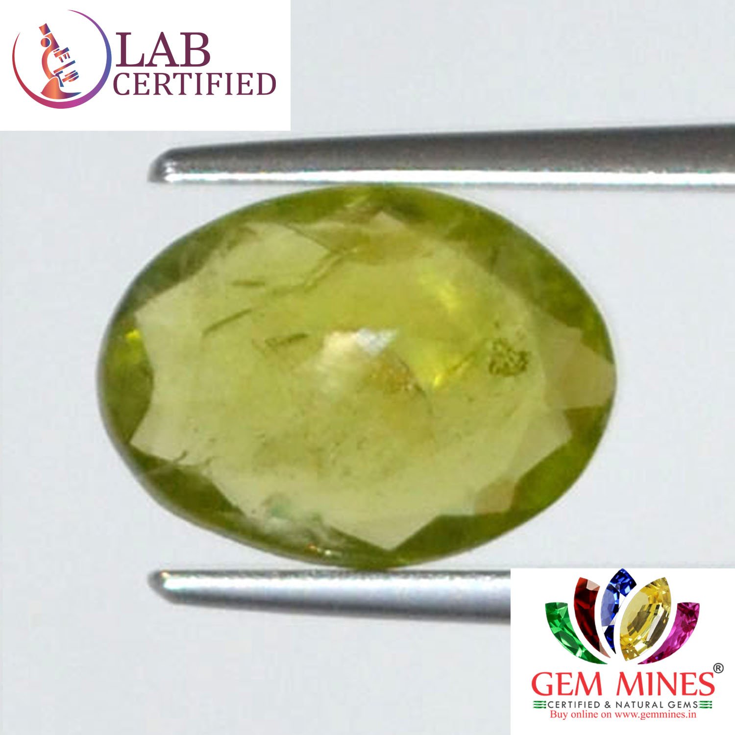 NPD252 2 Peridot 3.05 Ct.