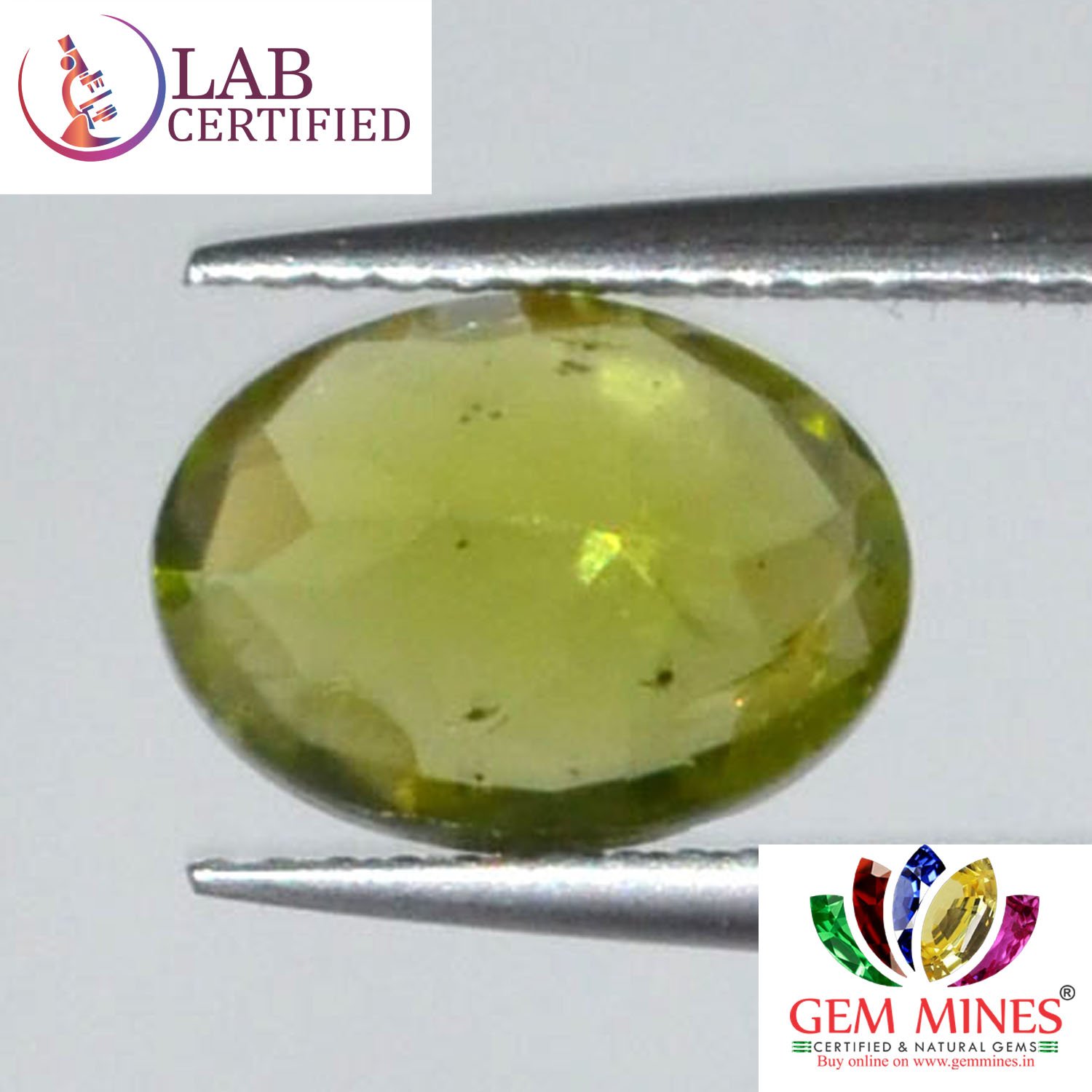 NPD303 2 Peridot 2.72 Ct.