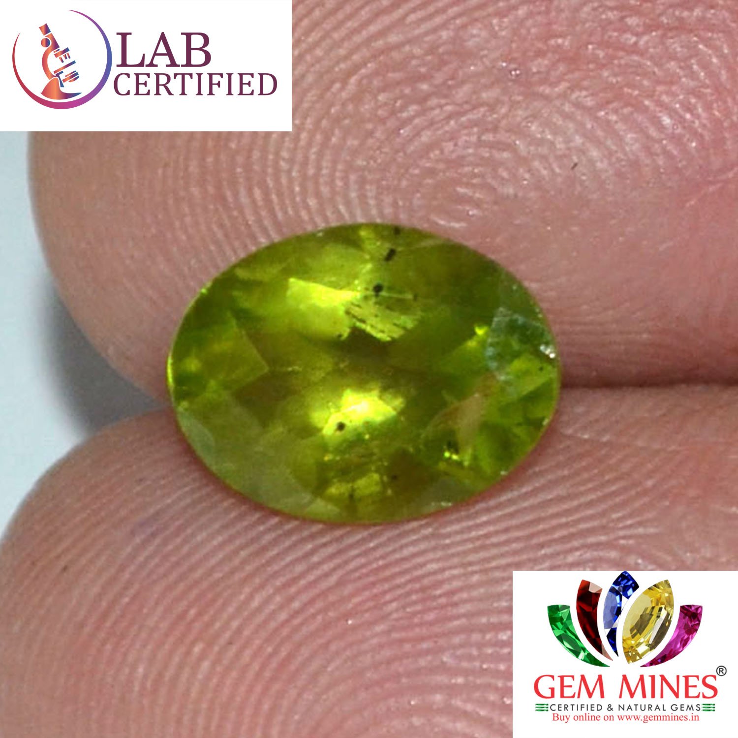 NPD303 3 Peridot 2.72 Ct.