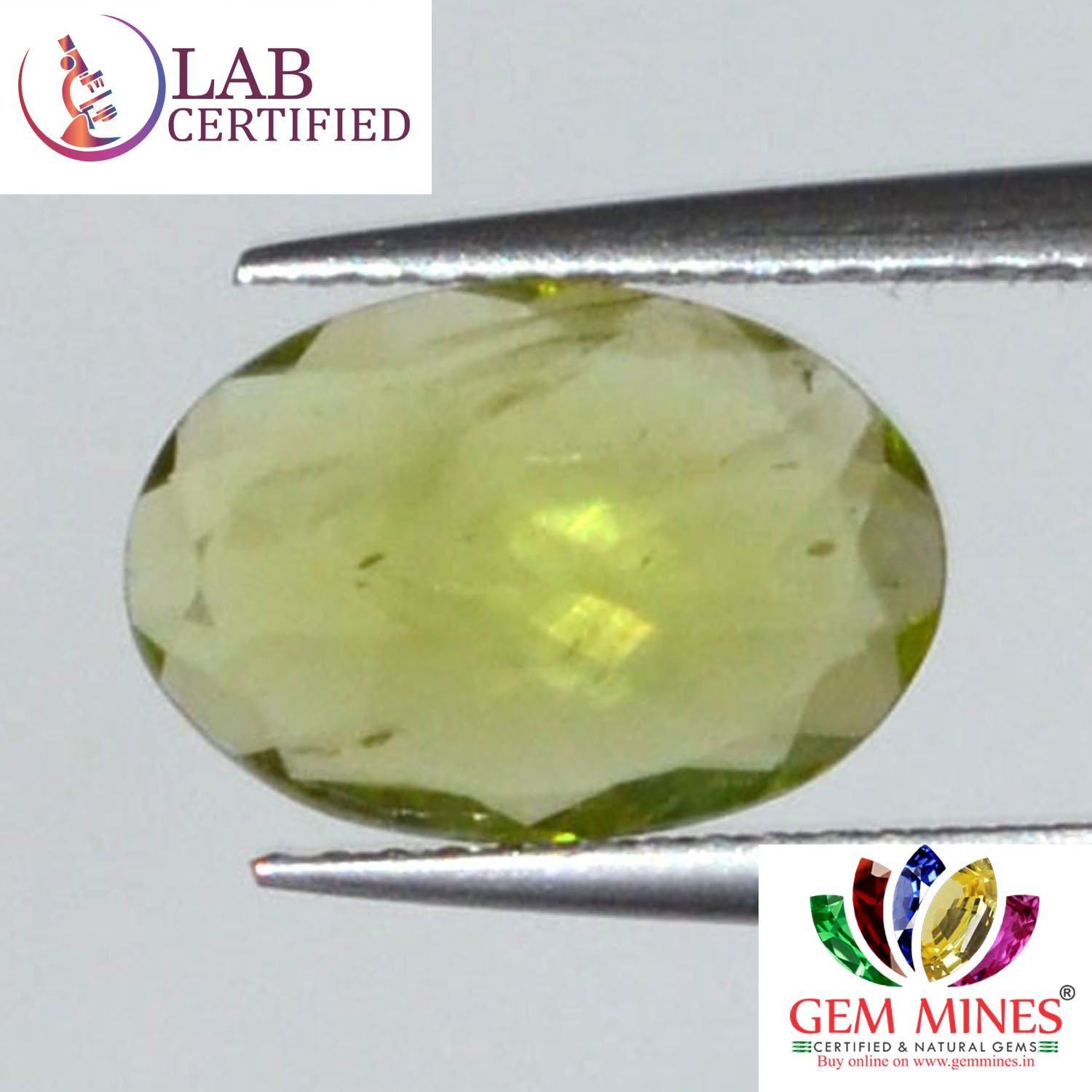 NPD304 2 Peridot 2.64 Ct.