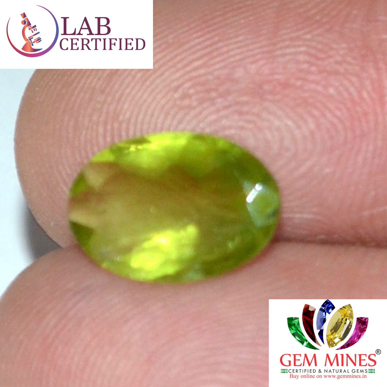 NPD304 3 Peridot 2.64 Ct.