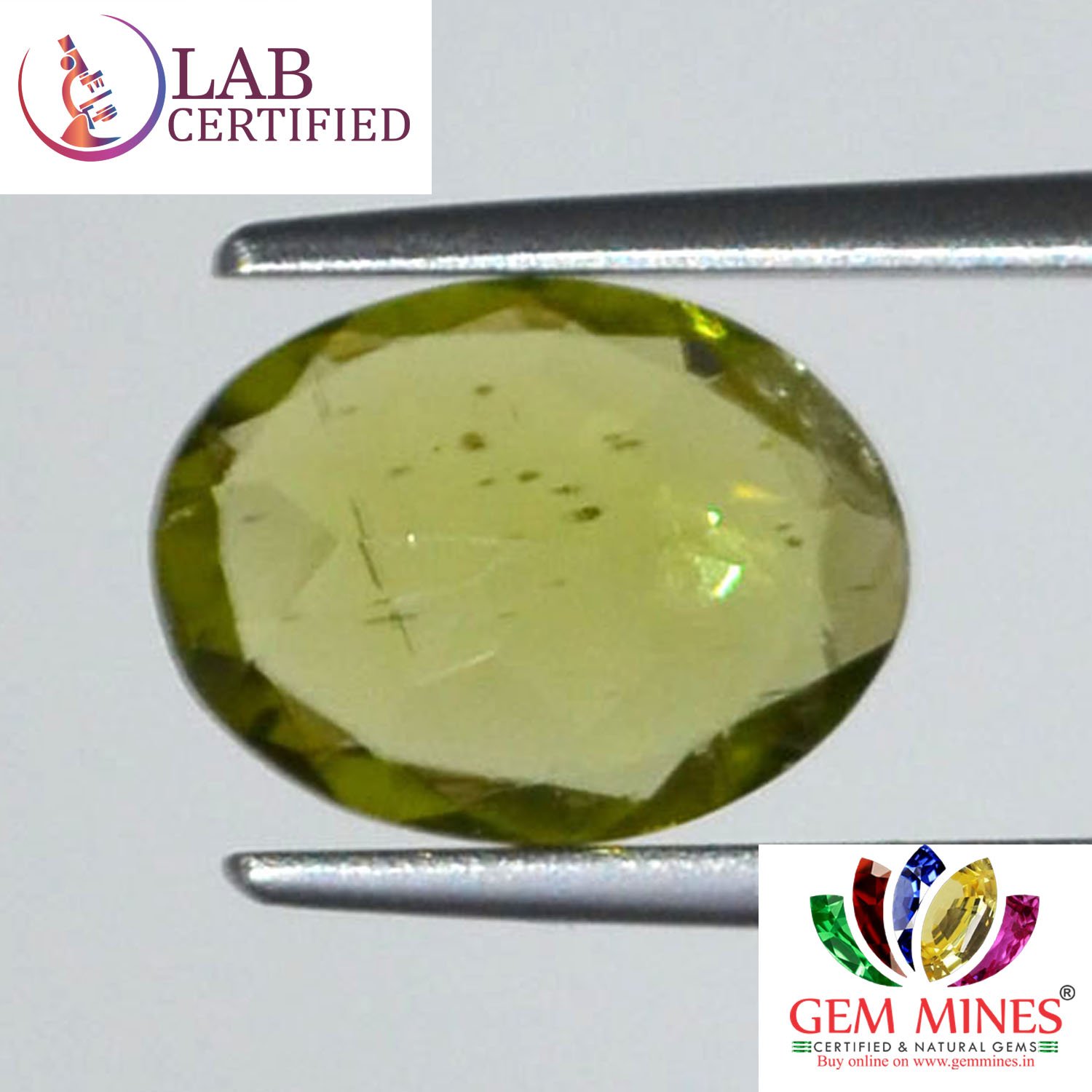NPD355 2 Peridot 2.52 Ct.