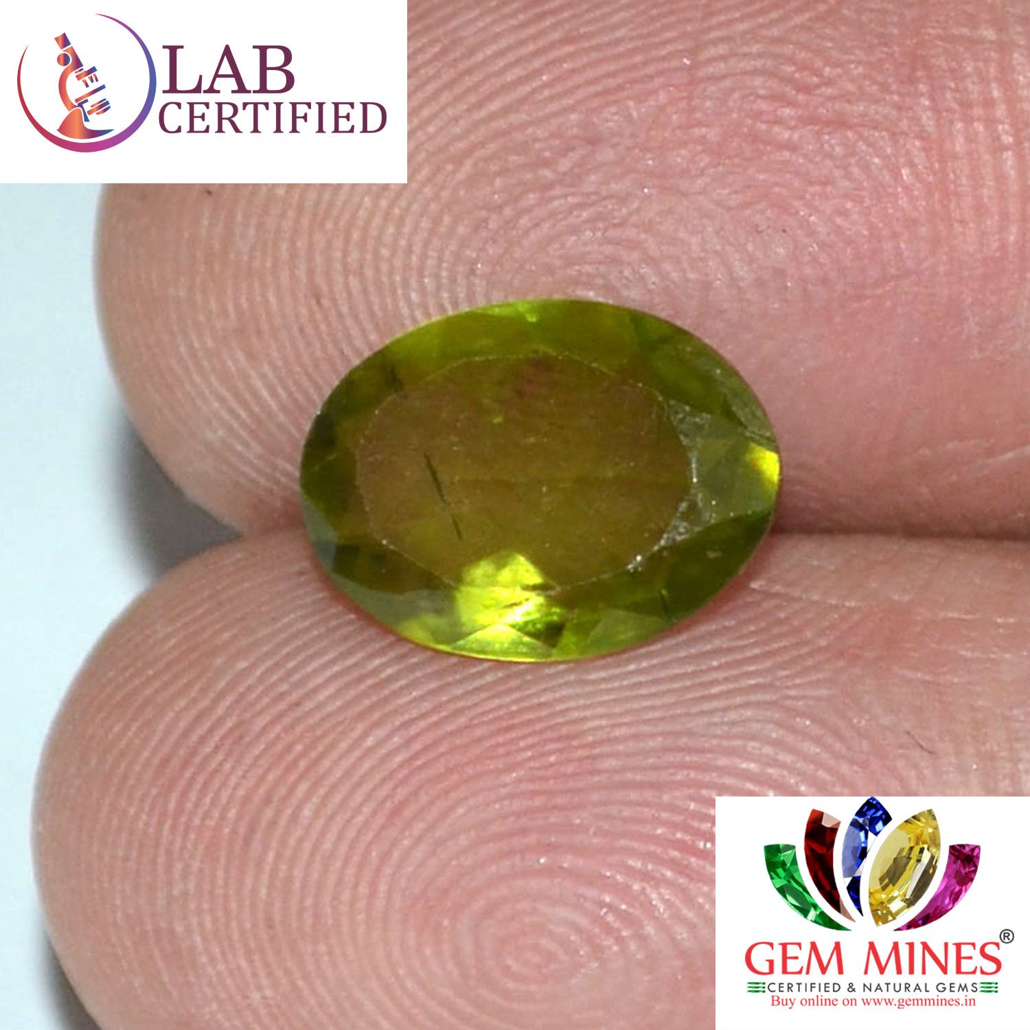 NPD355 3 Peridot 2.52 Ct.