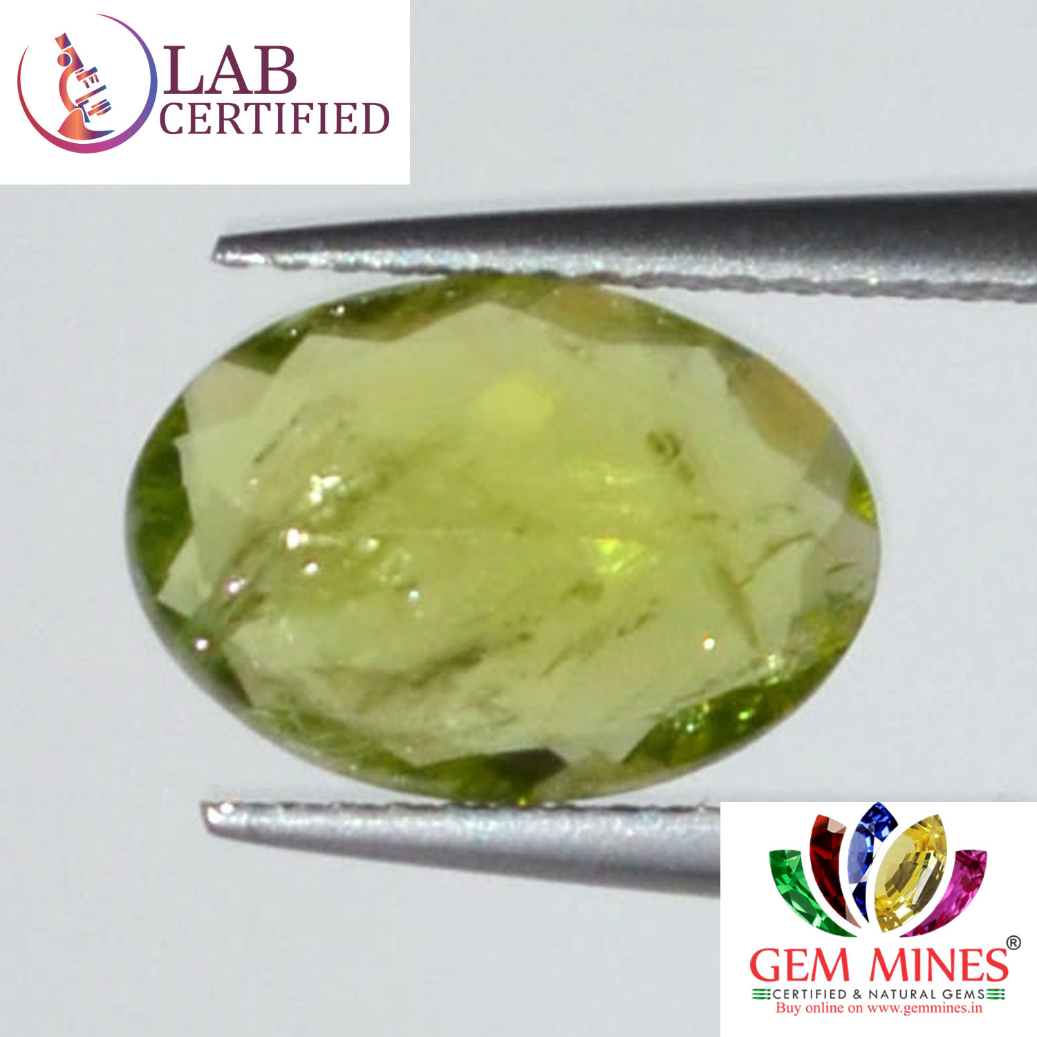 NPD377 2 Peridot 2.5 Ct.