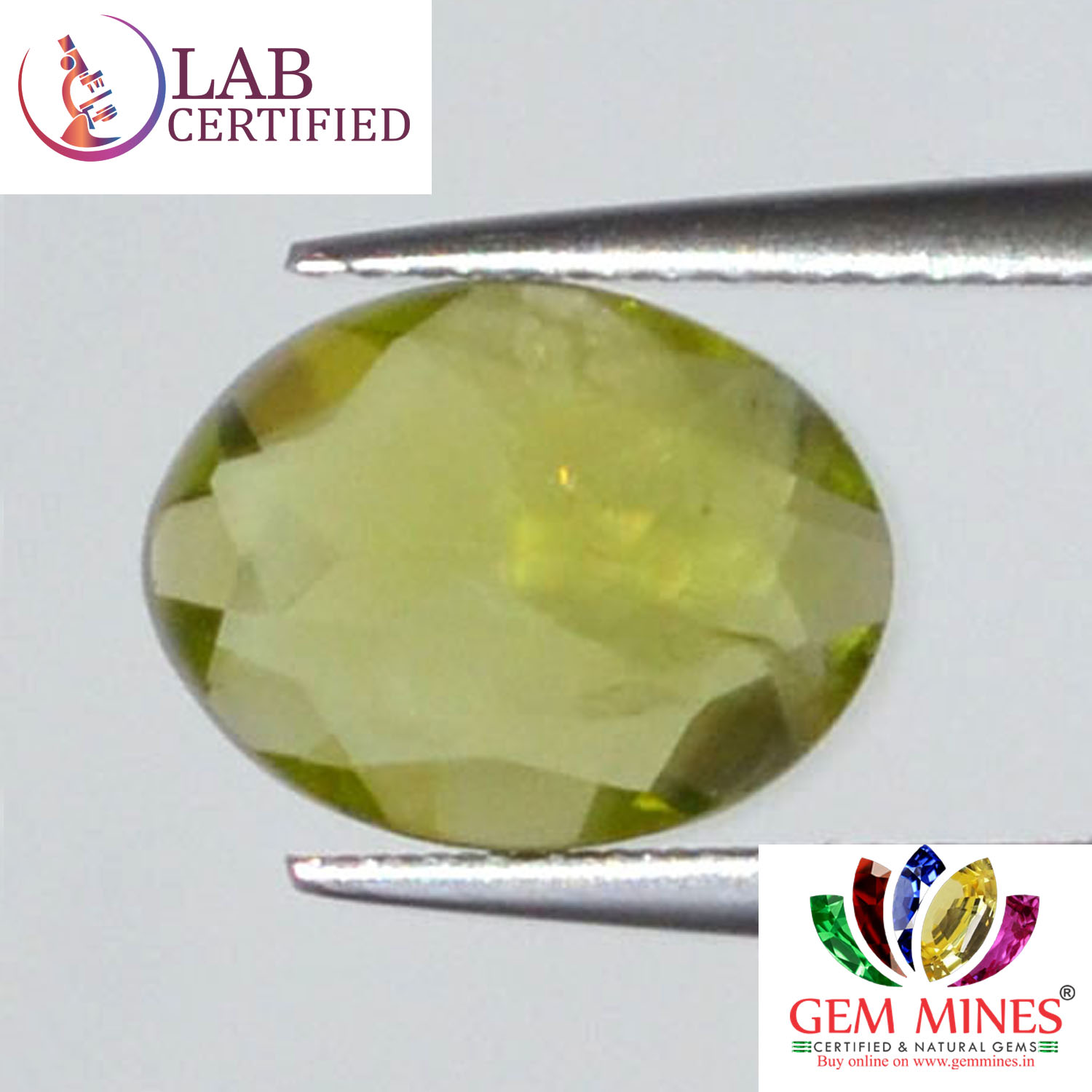 NPD400 2 Peridot 2.09 Ct.