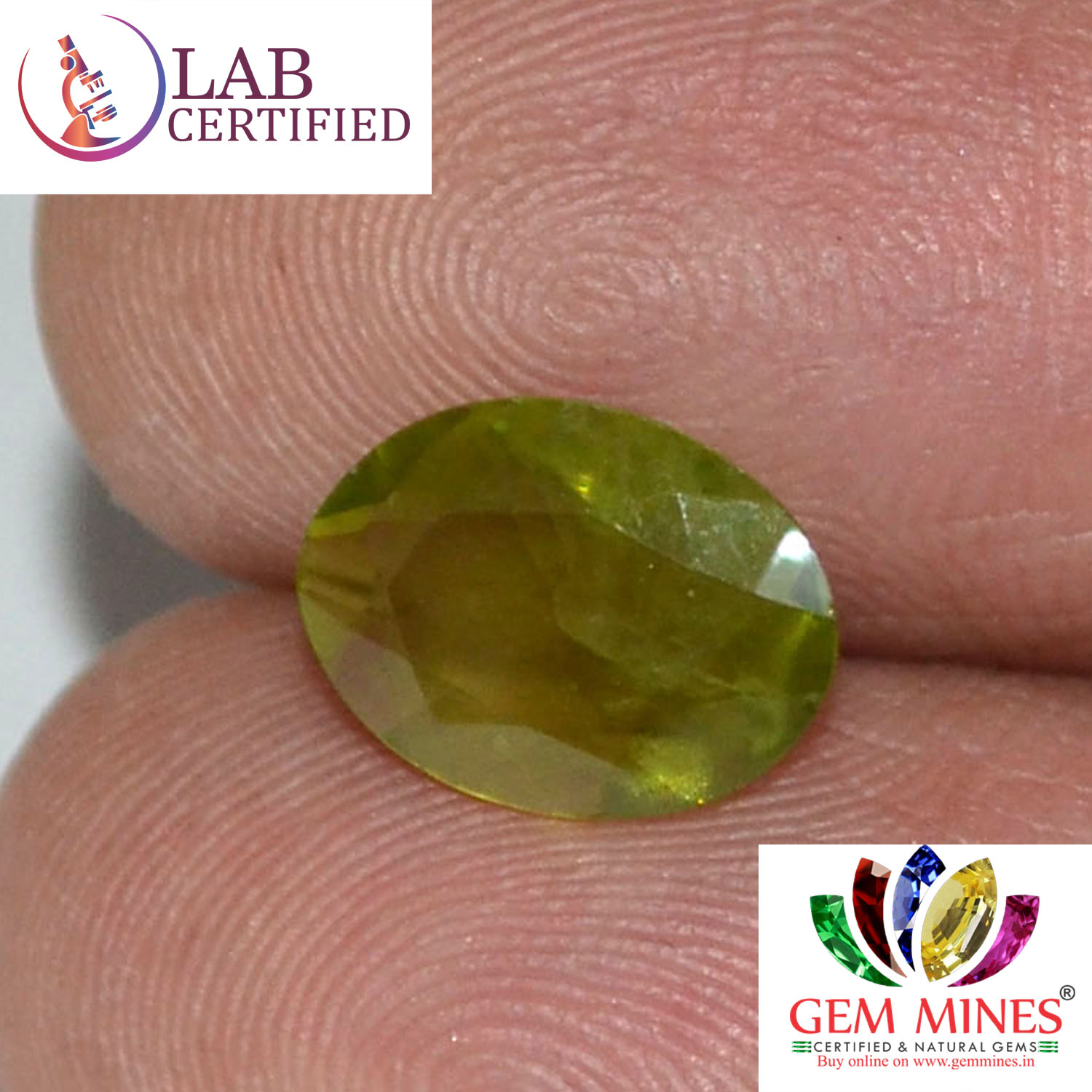 NPD400 3 Peridot 2.09 Ct.