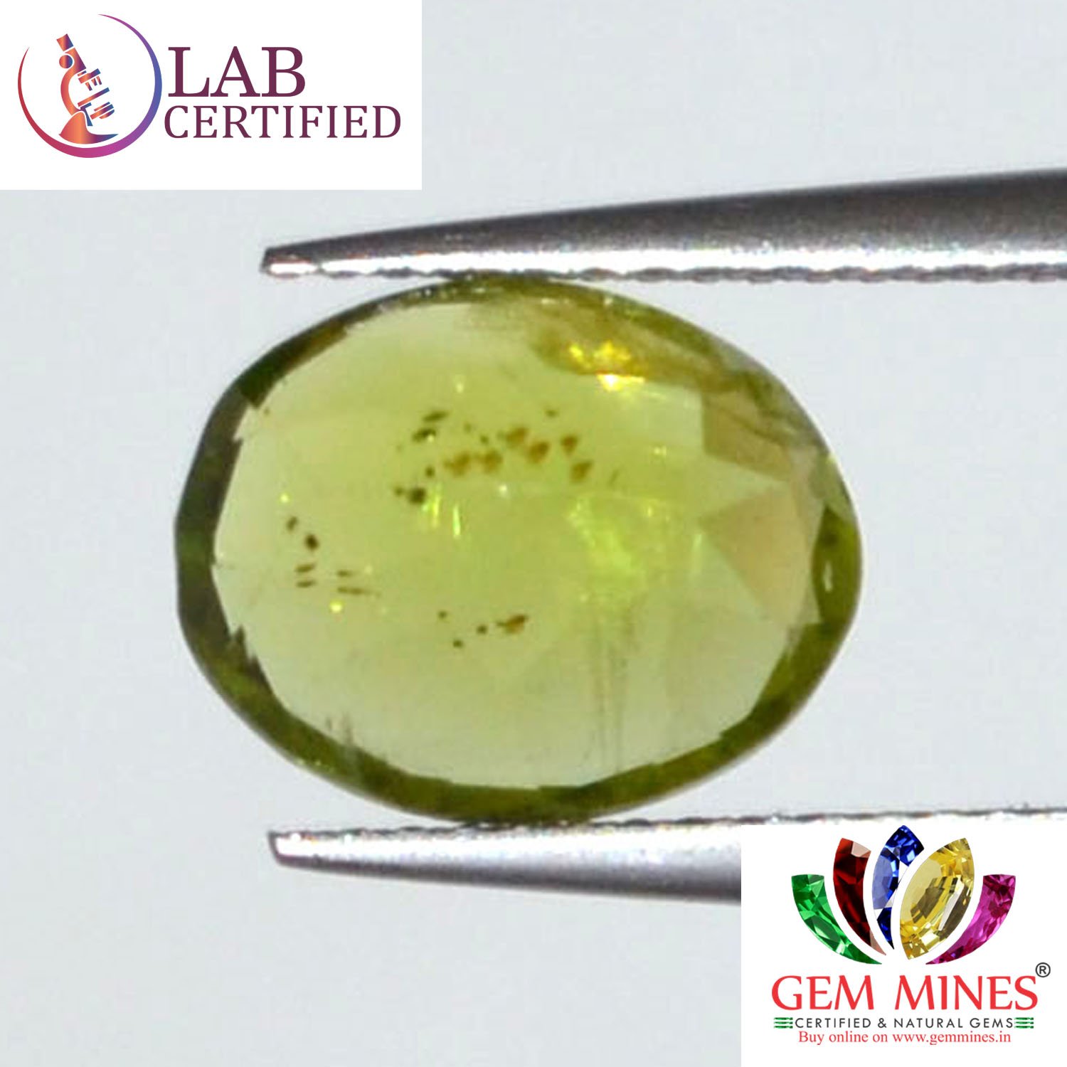 NPD405 2 Peridot 3.27 Ct.