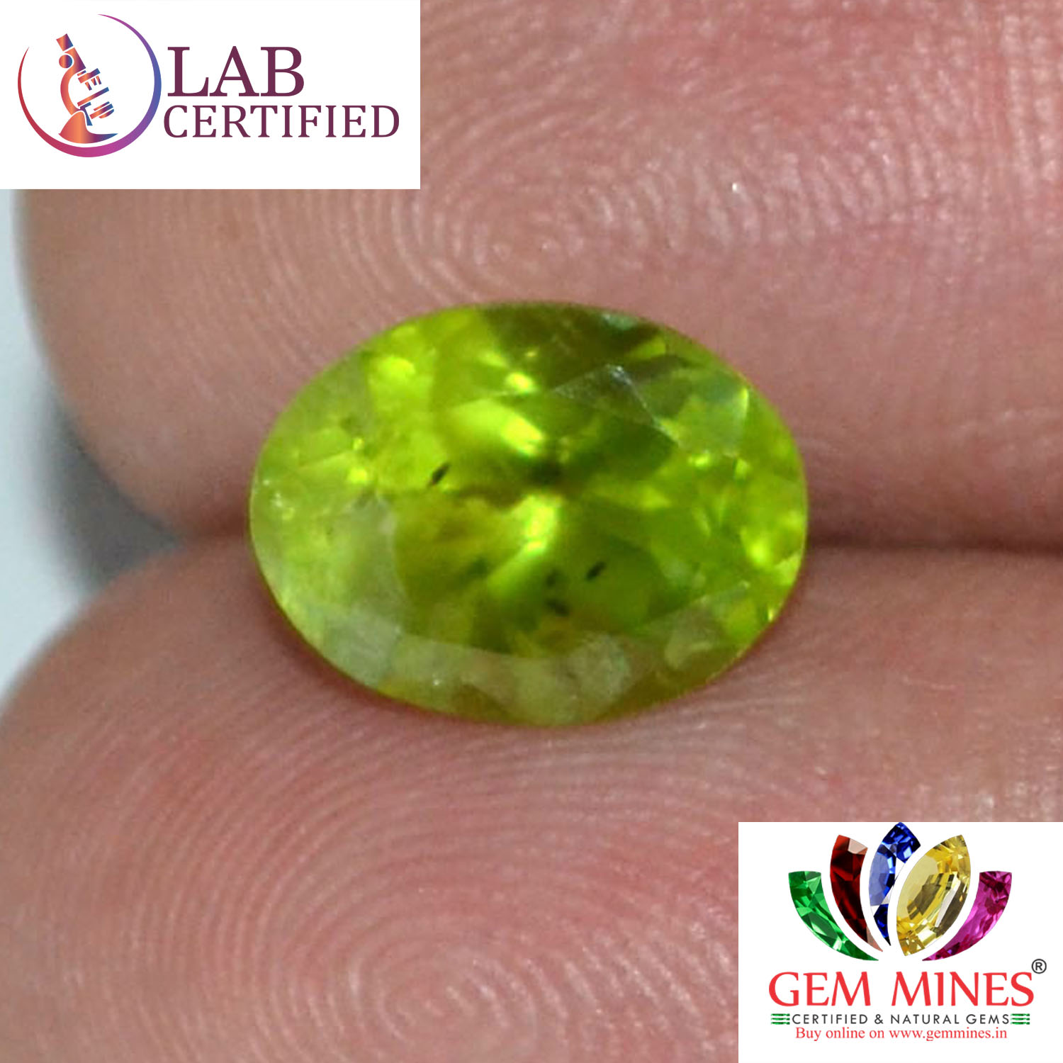 Peridot 3.15 Ct.