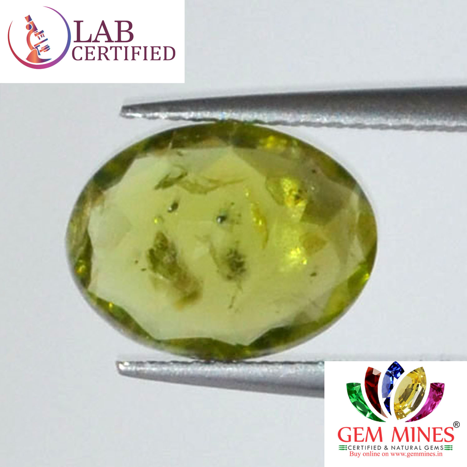 Peridot 3.57 Ct. 3 NPD441 2 Peridot 3.57 Ct.