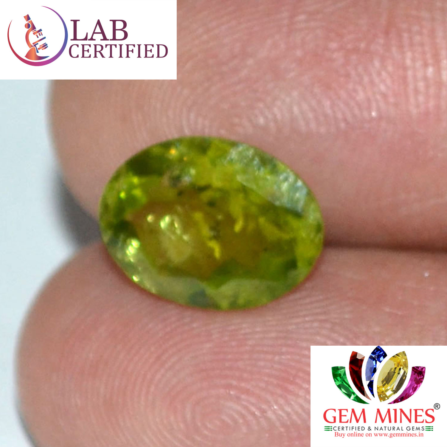 Peridot 3.57 Ct. 4 NPD441 3 Peridot 3.57 Ct.