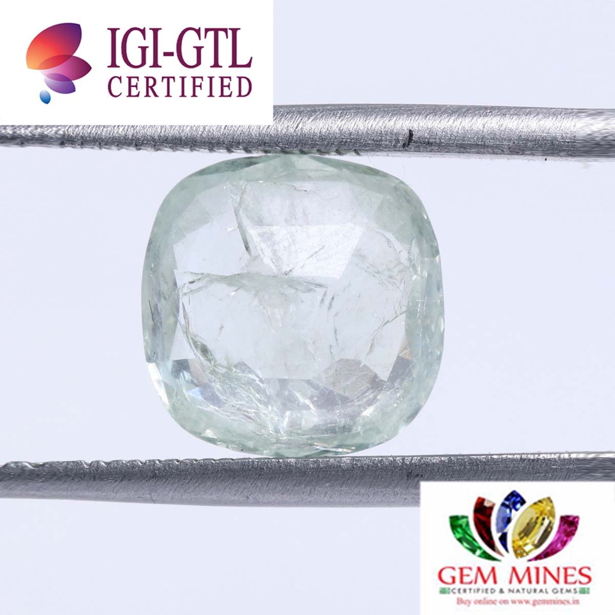 NSP643 2 Sapphire 4.54 Ct.