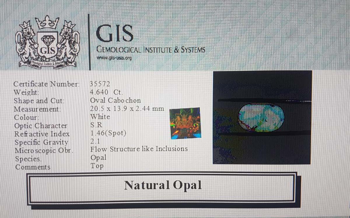OPL4998 4 Fire Opal 4.64 Ct.