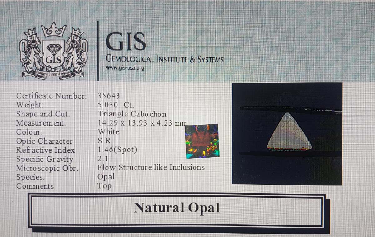 Fire Opal 5.03 Ct.