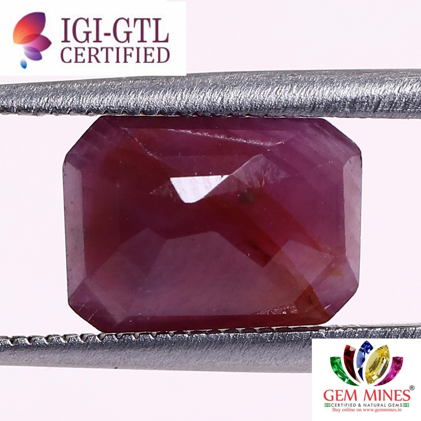 RUB4613 2 Ruby 4.57 Ct.