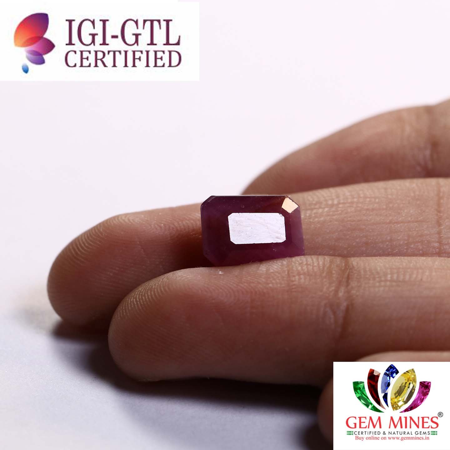 RUB4613 3 Ruby 4.57 Ct.