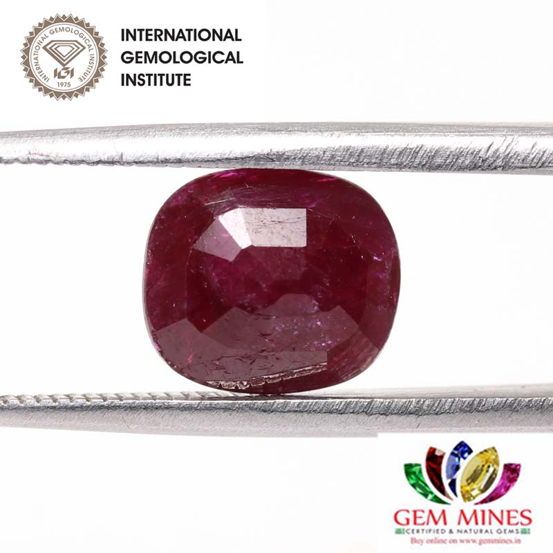 Ruby 3.65 Ct. 3 RUB4809 2 Ruby 3.65 Ct.