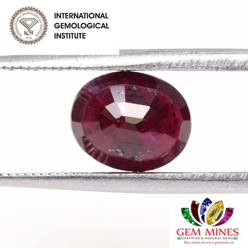RUB4821 2 Ruby 2.48 Ct.
