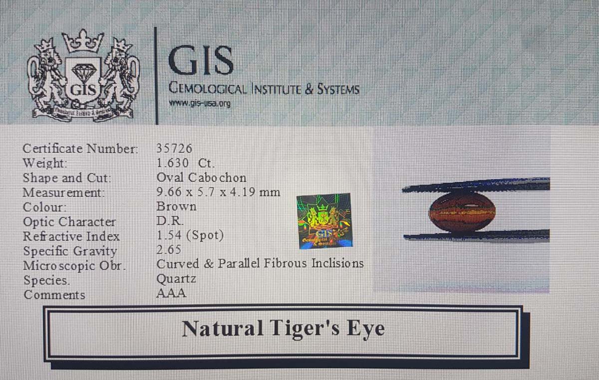Tiger's Eye 1.63 Ct.