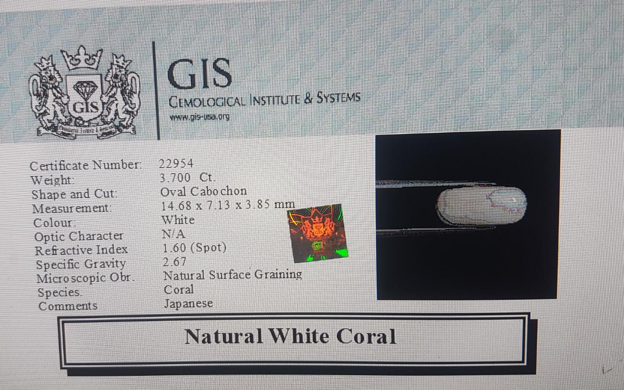 White Coral 3.7 Ct. 5 WC277 4 White Coral 3.7 Ct.