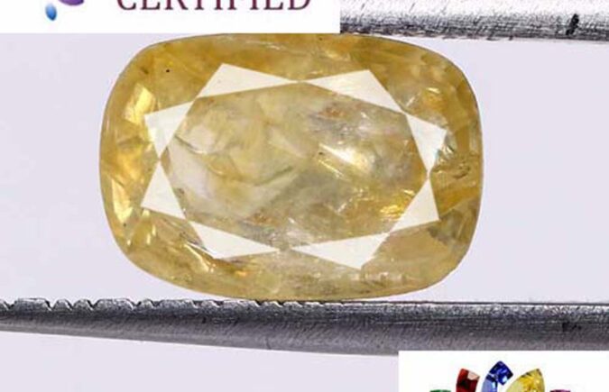 YSP8027 1 e1680238398909 Yellow Sapphire 4.37 Ct.