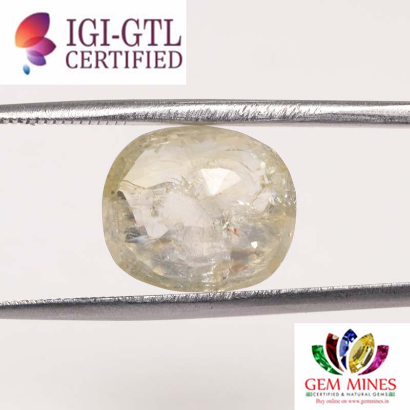 YSP8385 2 Yellow Sapphire 9.85 Ct.