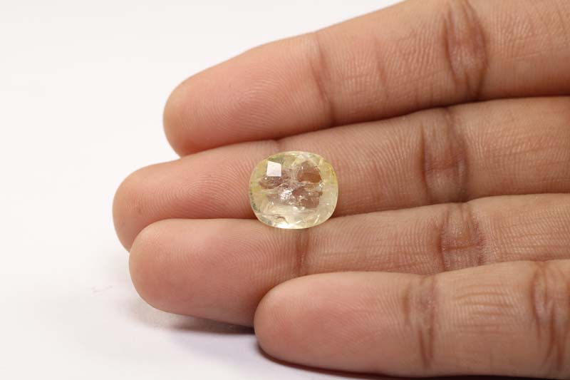 YSP8385 3 Yellow Sapphire 9.85 Ct.