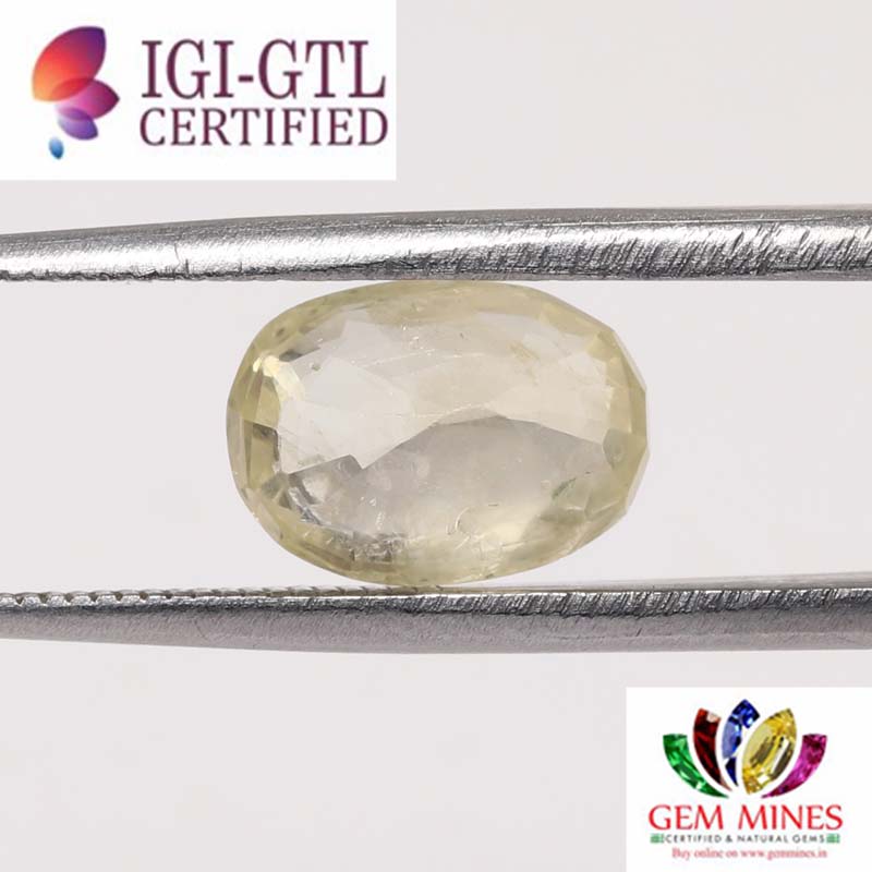 Yellow Sapphire 3.43 Ct. 3 YSP8393 2 Yellow Sapphire 3.43 Ct.