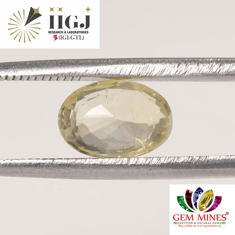 Yellow Sapphire 2.88 Ct. 3 YSP8435 2 Yellow Sapphire 2.88 Ct.