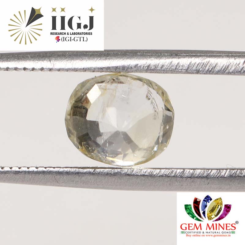 YSP8451 2 Yellow Sapphire 2.36 Ct.