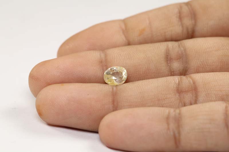 YSP8451 3 Yellow Sapphire 2.36 Ct.