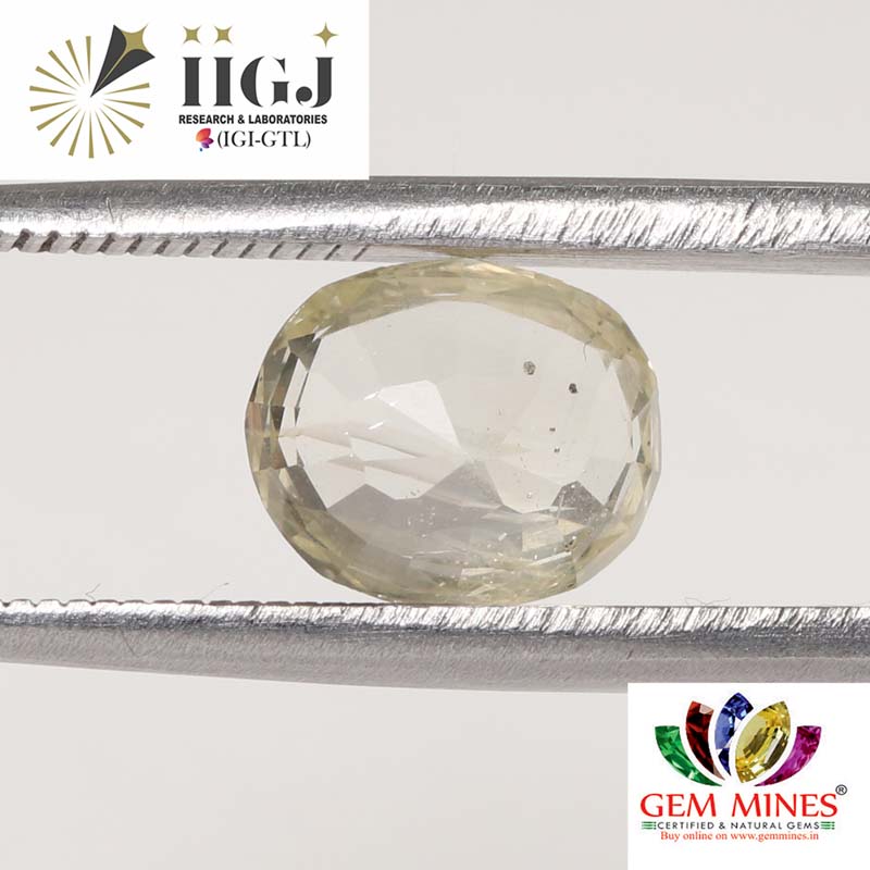 YSP8453 2 Yellow Sapphire 2.68 Ct.