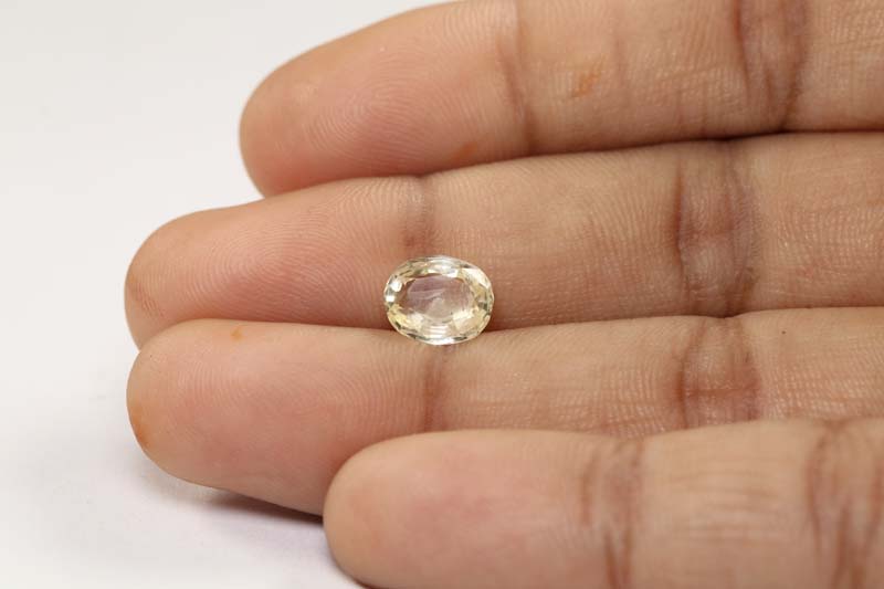YSP8453 3 Yellow Sapphire 2.68 Ct.