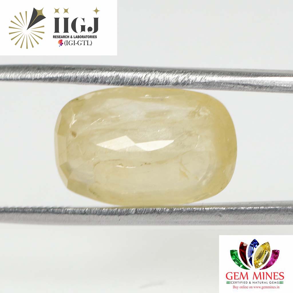 Yellow Sapphire 10.57 Ct.