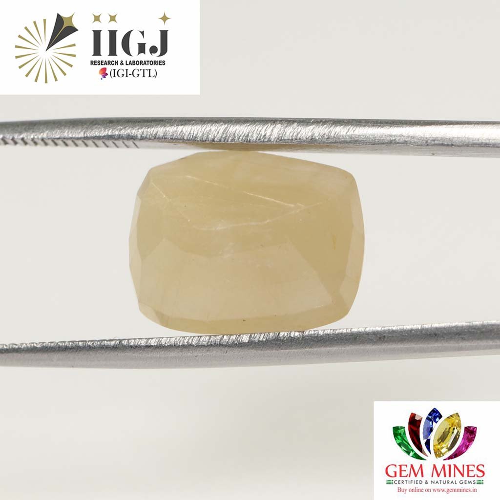 YSP8734 2 Yellow Sapphire 11.32 Ct.