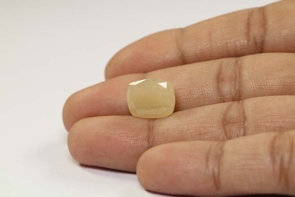 YSP8734 3 Yellow Sapphire 11.32 Ct.