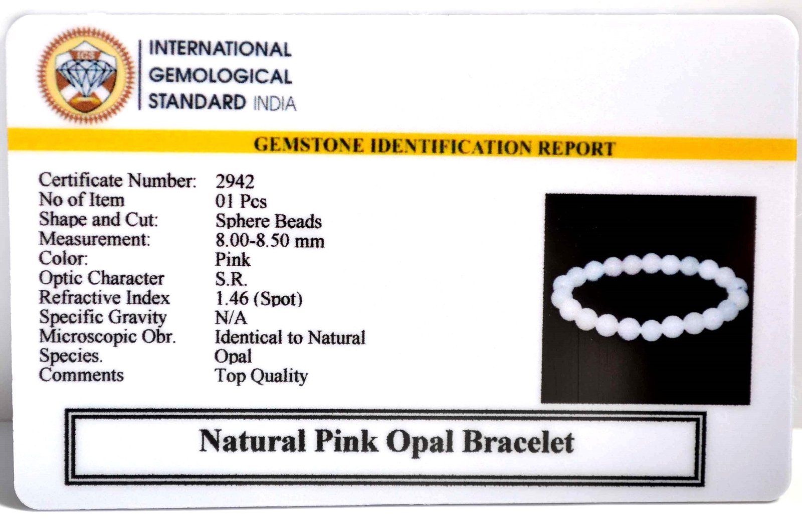 2942 scaled Pink Opal Bracelet