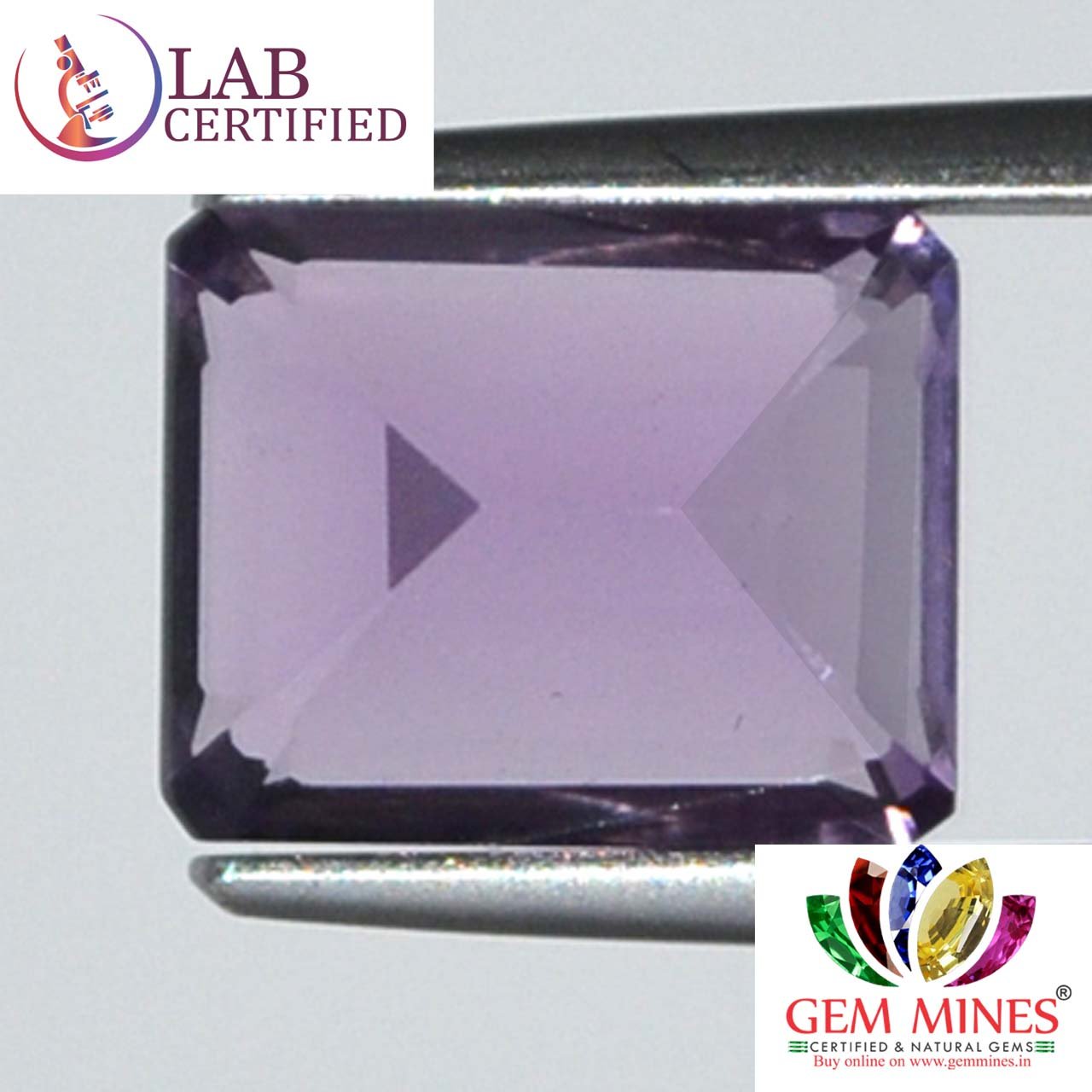 AME825 2 Amethyst 3.53 Ct.