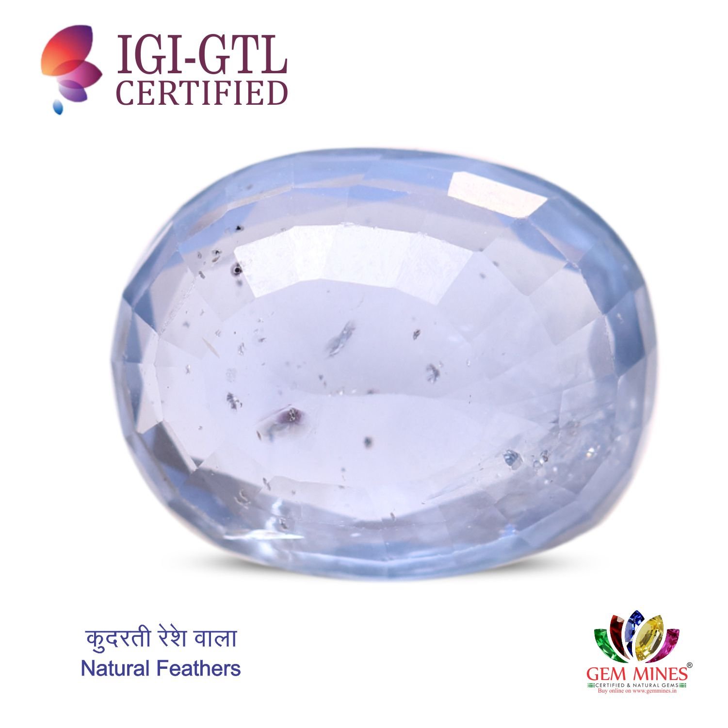 BSP4667 2 Blue Sapphire 5.36 Ct.