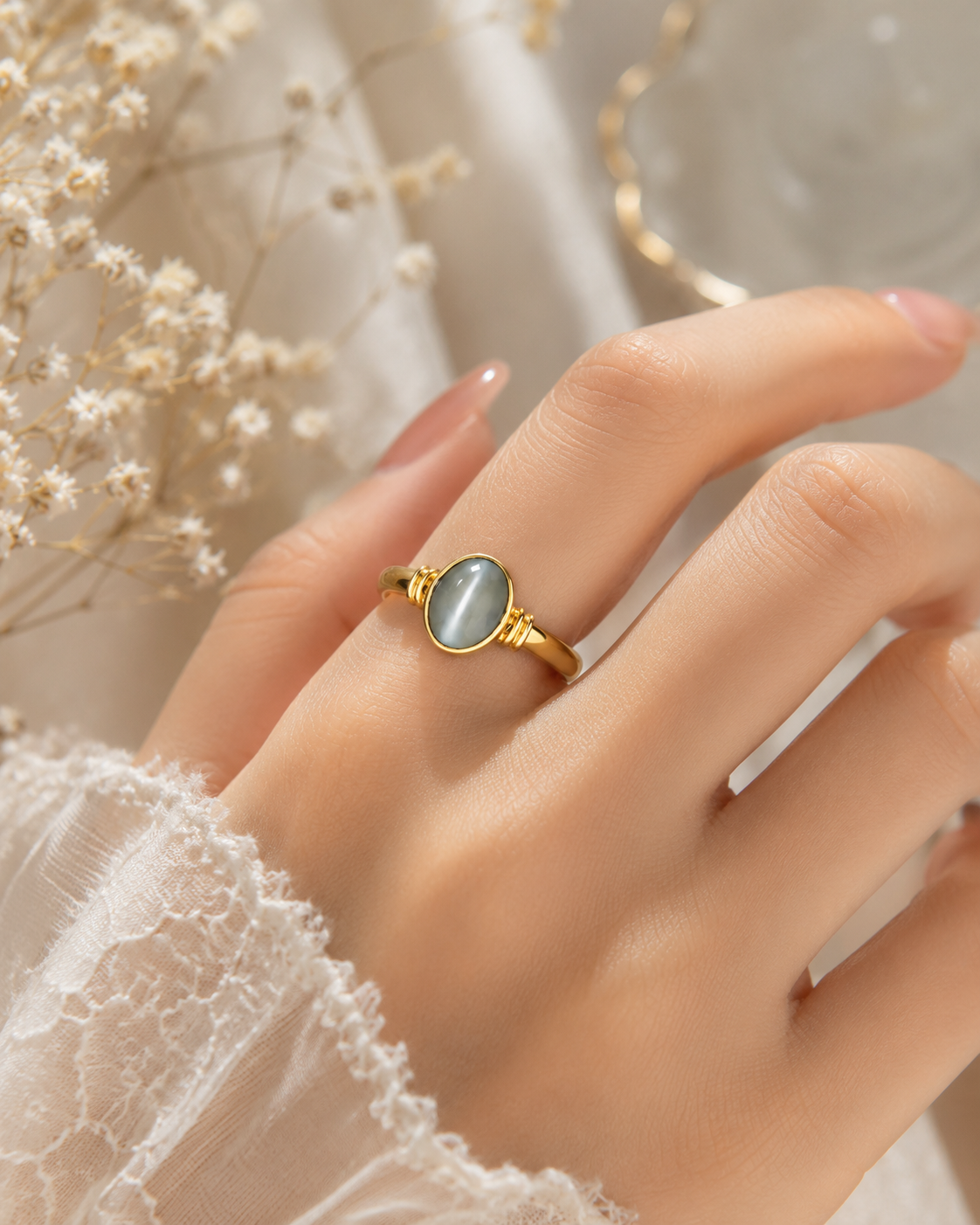 Cat’s Eye Ring Rs. 2490 (Lehsunia 7+ Ratti Cat’s Eye Ring Rs. 2490 (Lehsunia 7+ Ratti