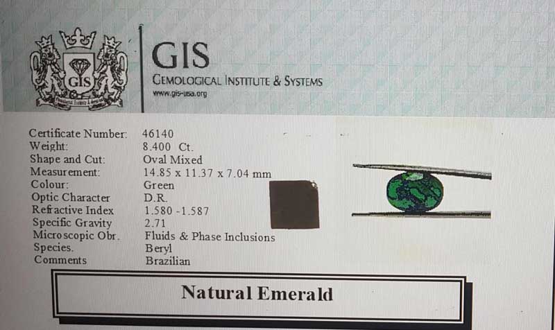 EMR12965 4 1 Emerald 5.4 Ct.