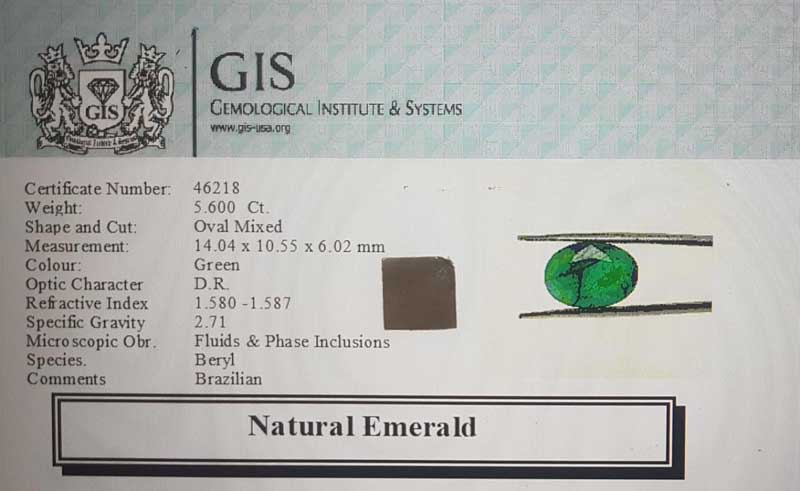 EMR13039 4 1 Emerald 5.6 Ct.