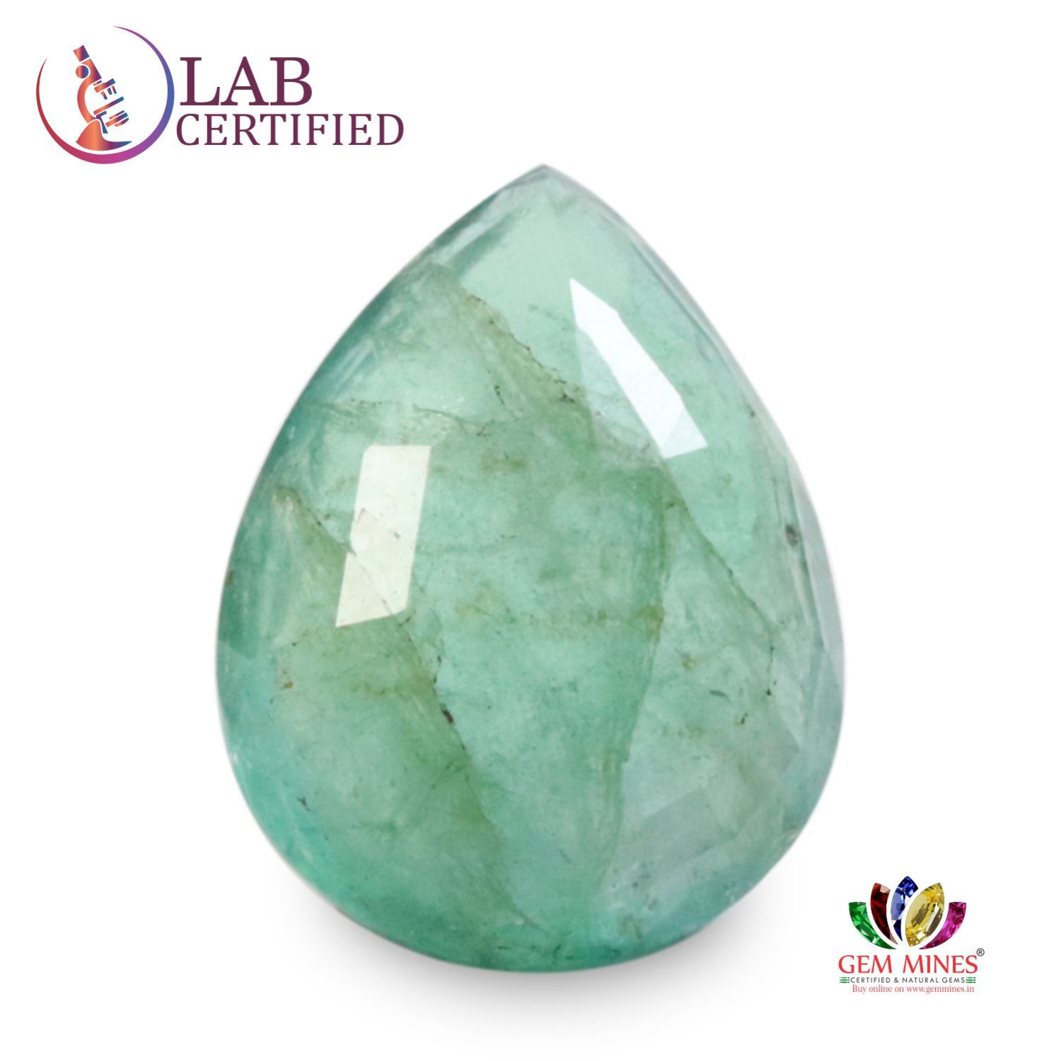 Emerald 7.76 Ct. 3 EMR2780 2 Emerald 7.76 Ct.