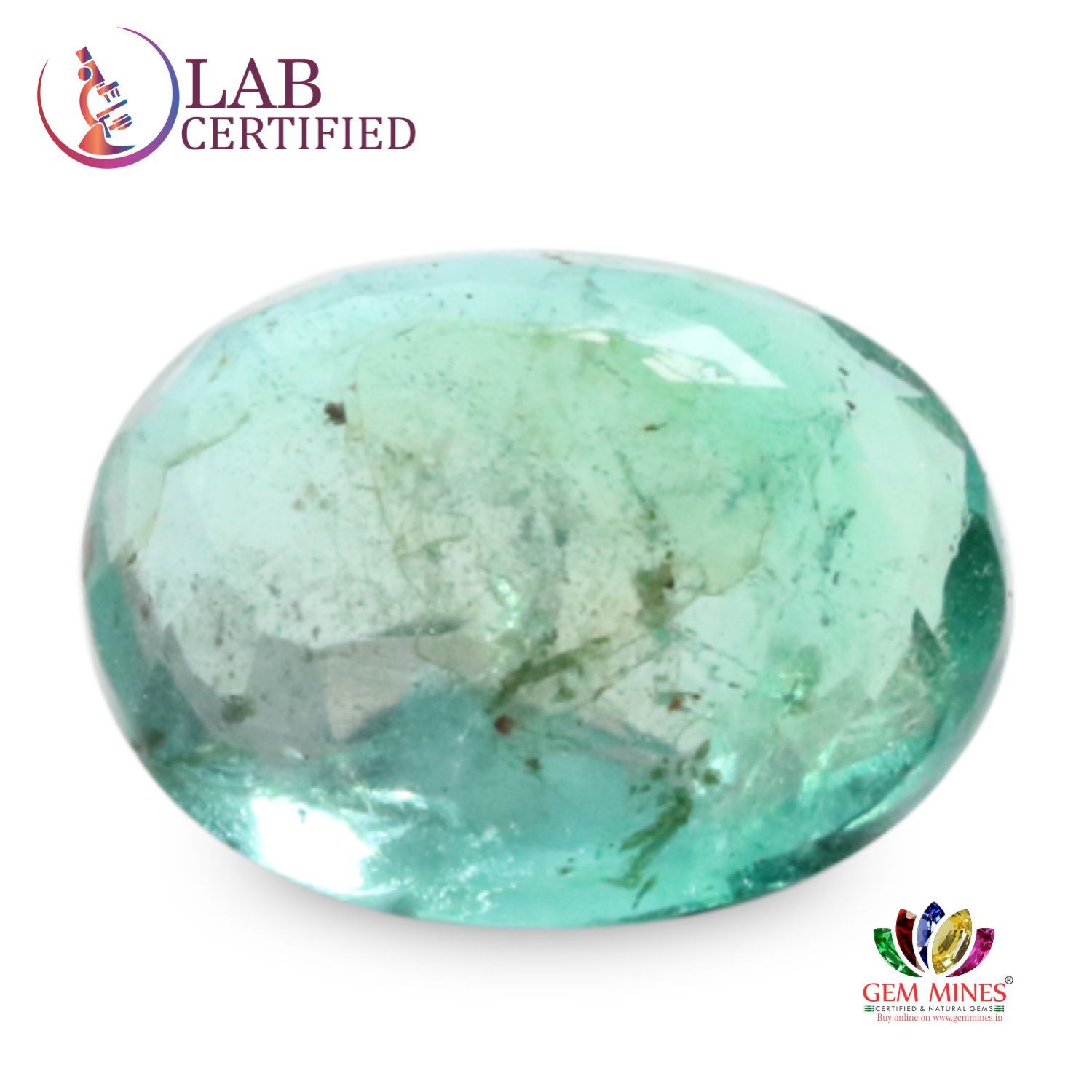 EMR2842 2 Emerald 2.85 Ct.