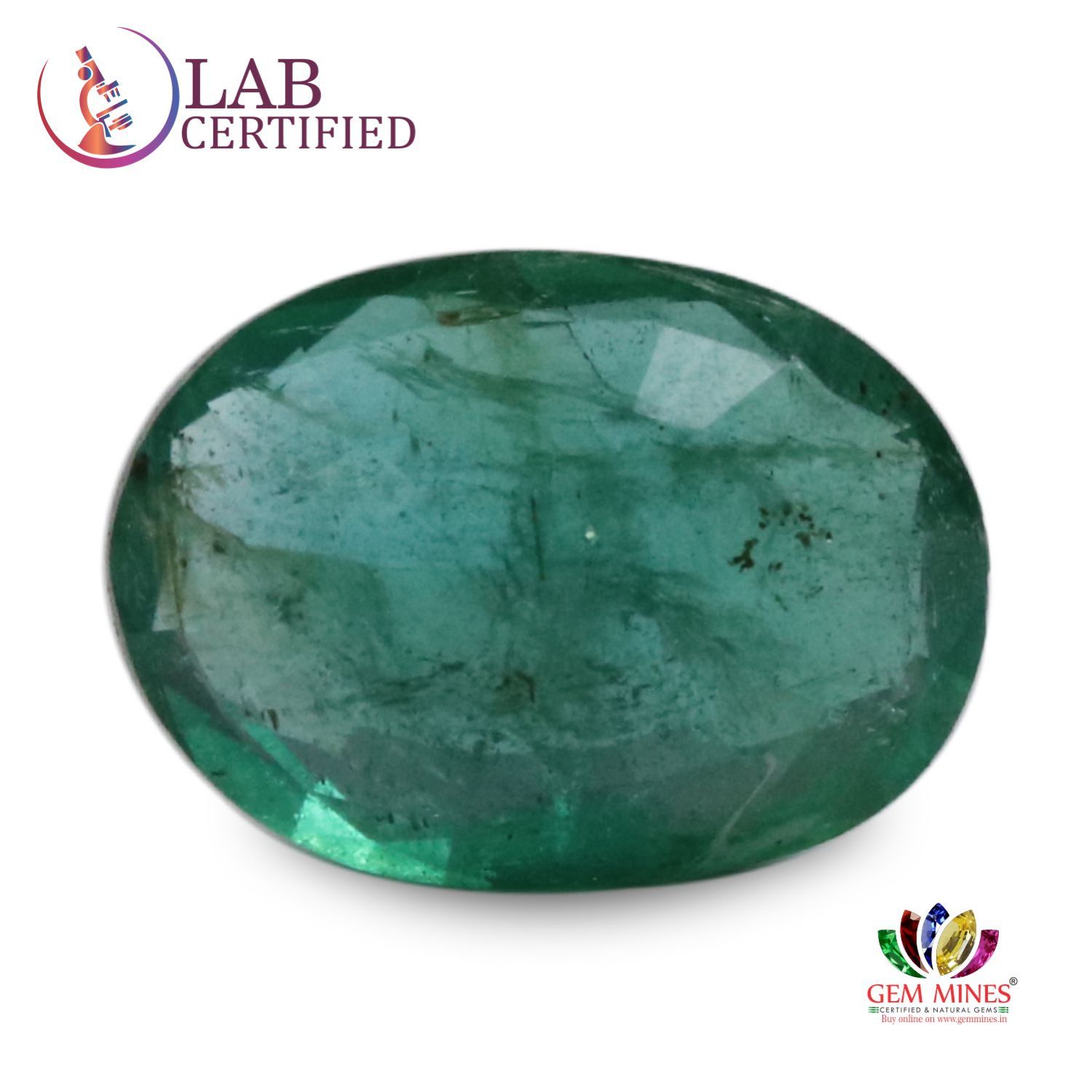 EMR2902 2 Emerald 3.74 Ct.