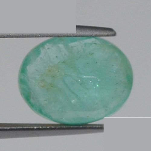EMR7635 2 Emerald 3.79 Ct.