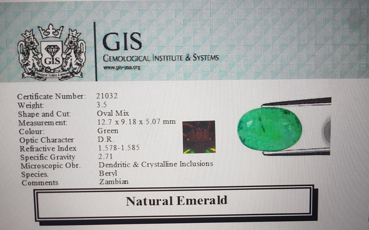Emerald 3.5 Ct.
