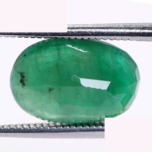 EMR7791 2 Emerald 4.24 Ct.