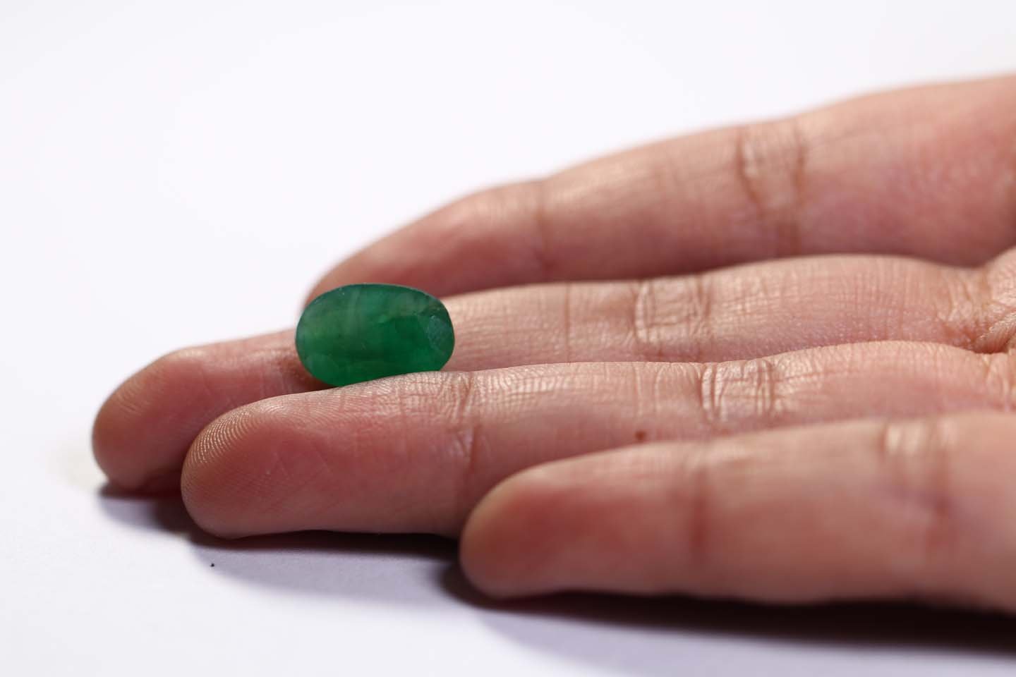 EMR7791 3 Emerald 4.24 Ct.